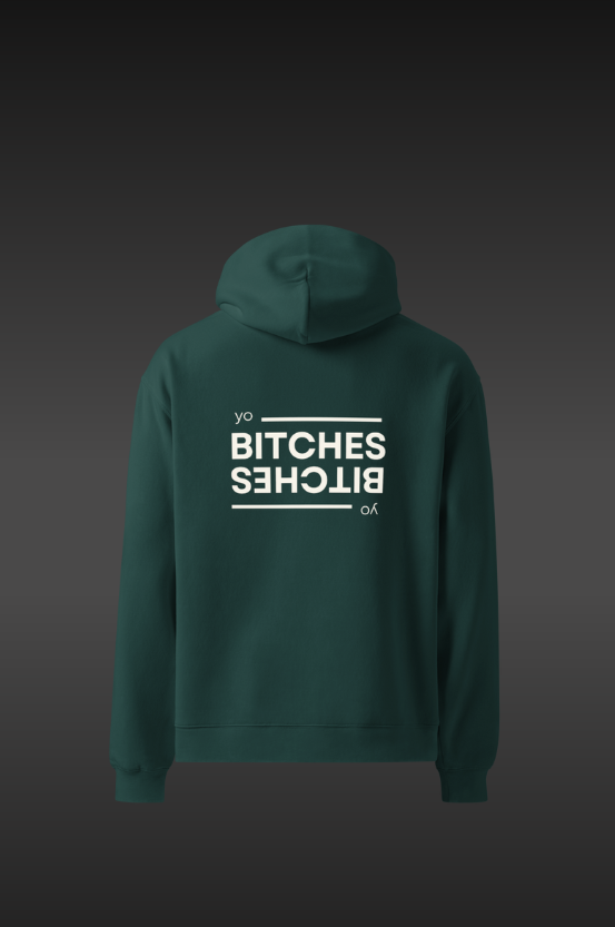 Yo bitches Oversized Hoodie