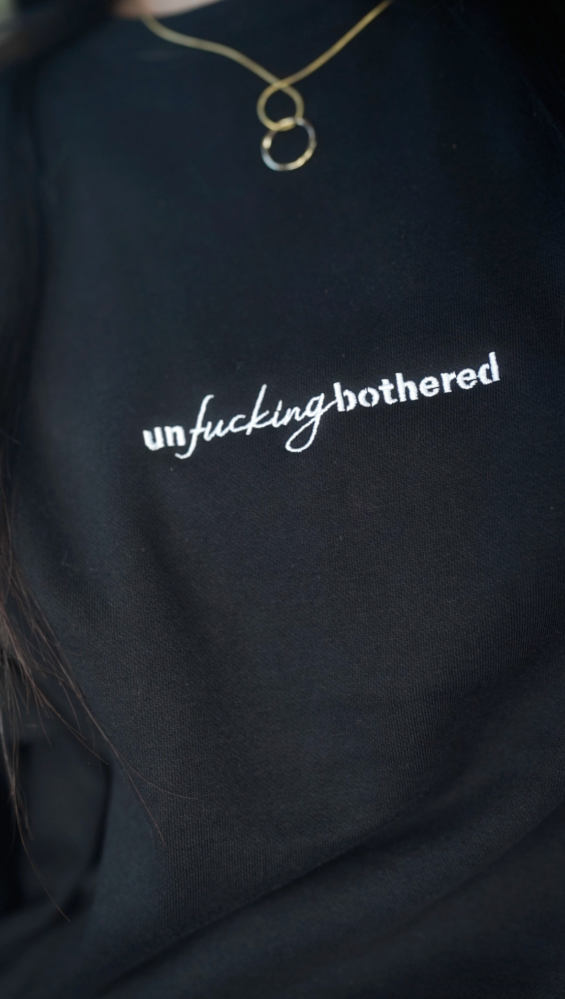 Exclusive Unfuckingbothered Crewneck