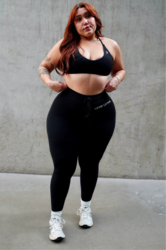 Low Rise Tie Leggings